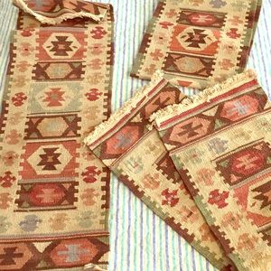 Khorasan Balooch Small Kilims 🧿🧿🧿🌺